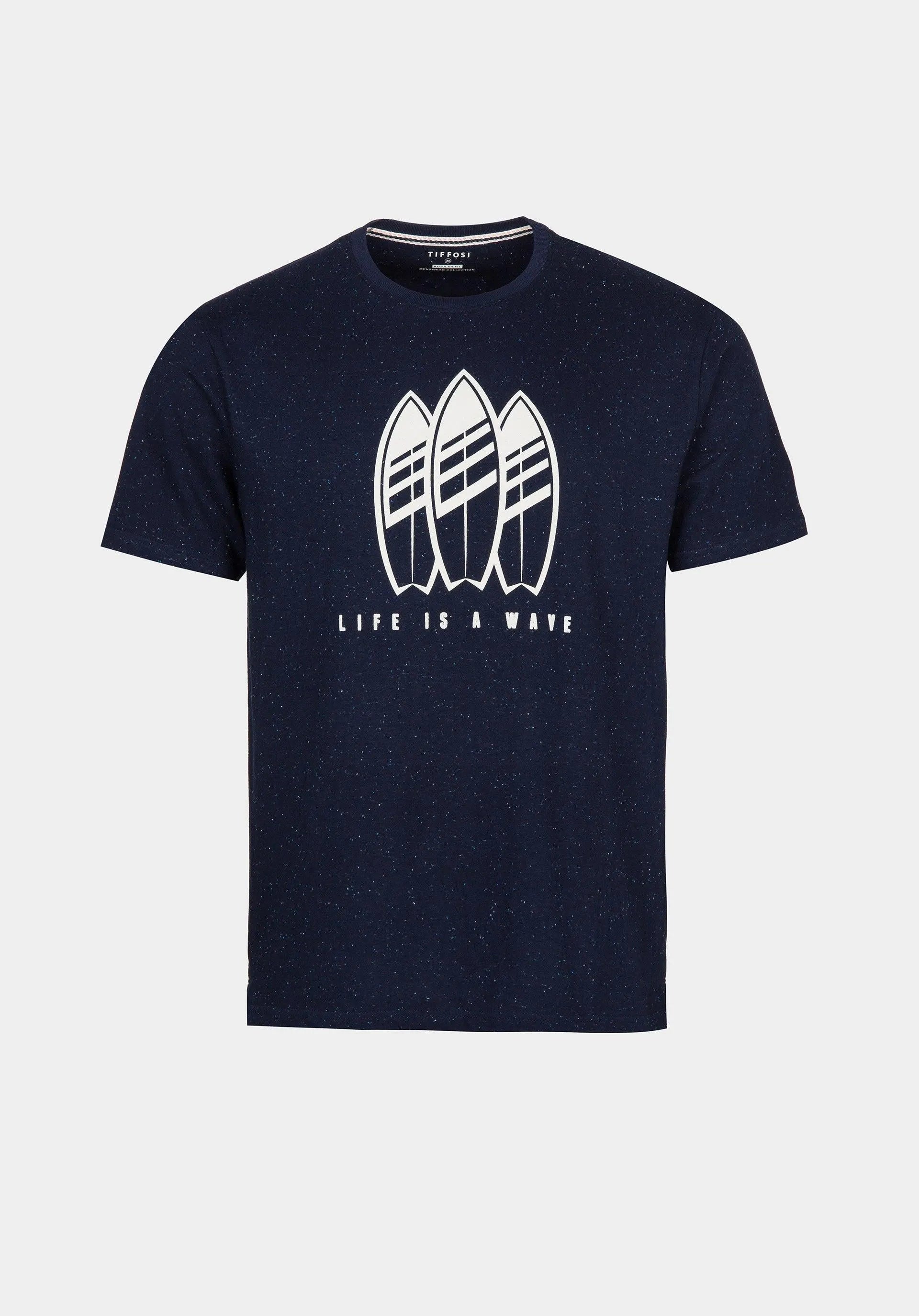 Camiseta Life - ECRU