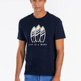 Camiseta Life - ECRU