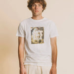 CAMISETA LIFE EN BOLAS - ECRU