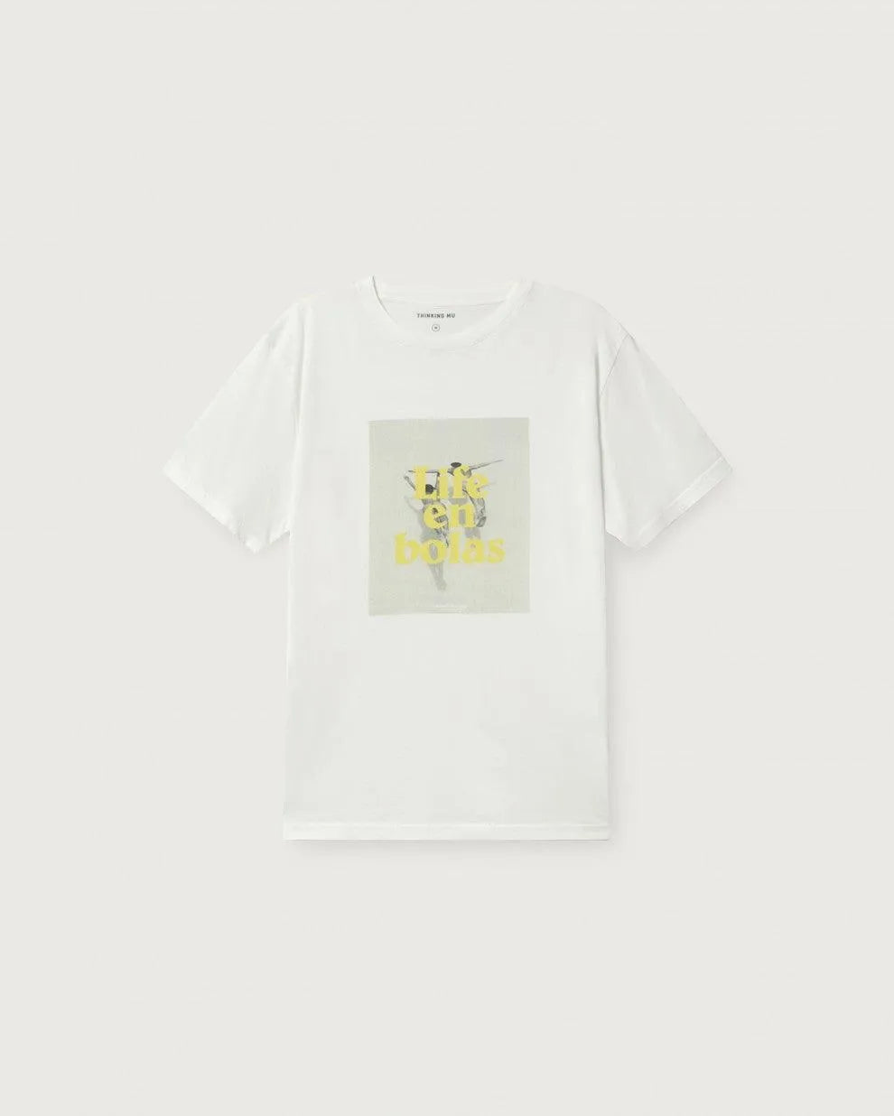 Camiseta Life En Bolas - ECRU