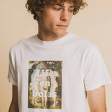 CAMISETA LIFE EN BOLAS - ECRU