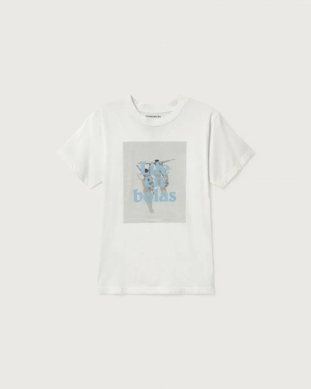 Camiseta Life en Bolas - ECRU