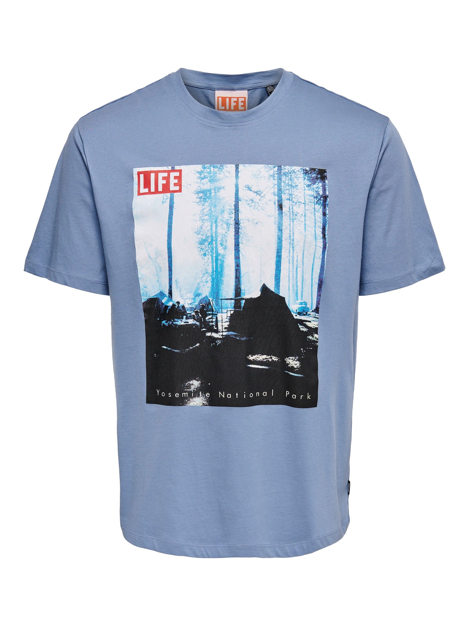Camiseta Life Magazine - ECRU