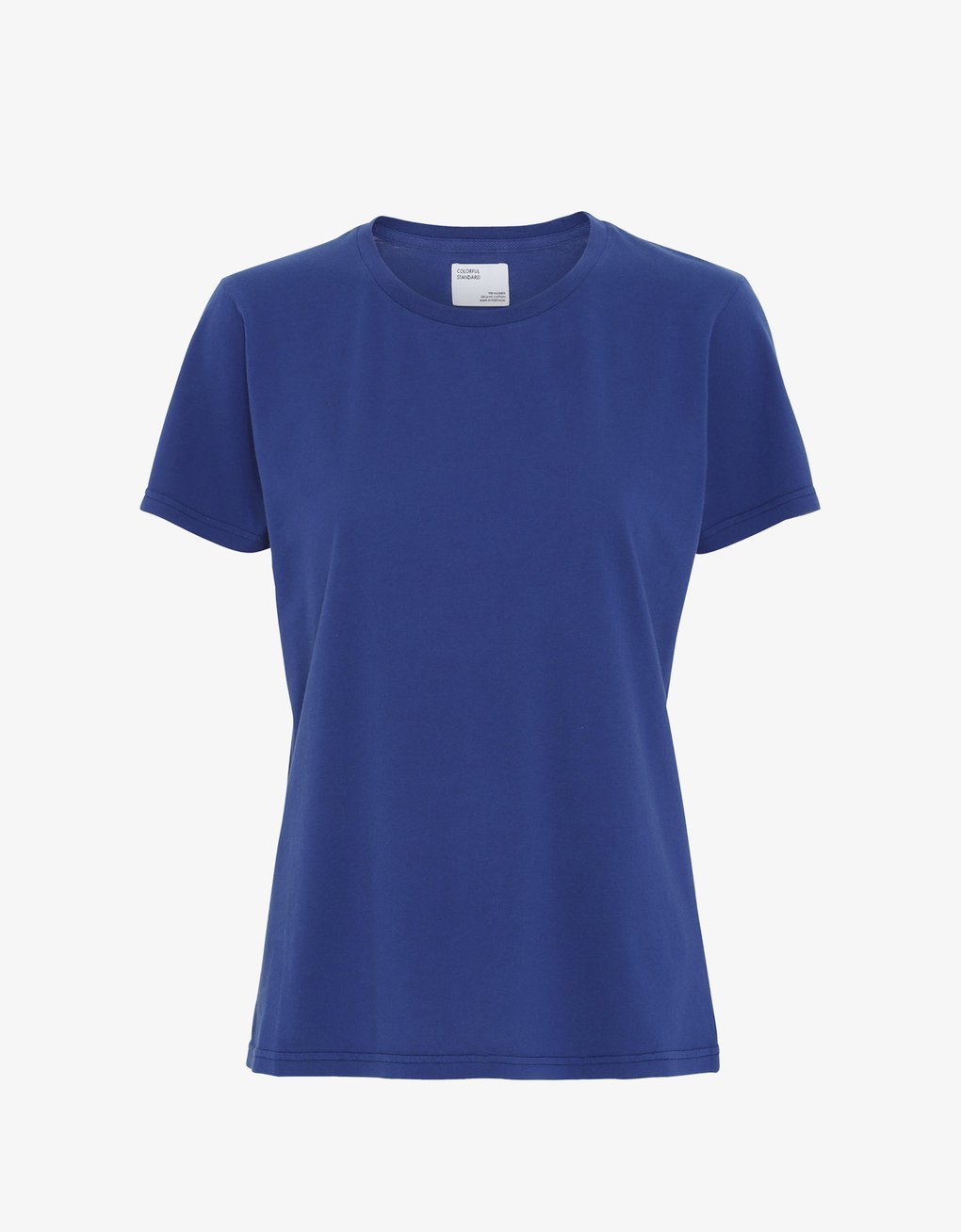 Camiseta Ligera de Mujer Orgánica Azul Royal - ECRU