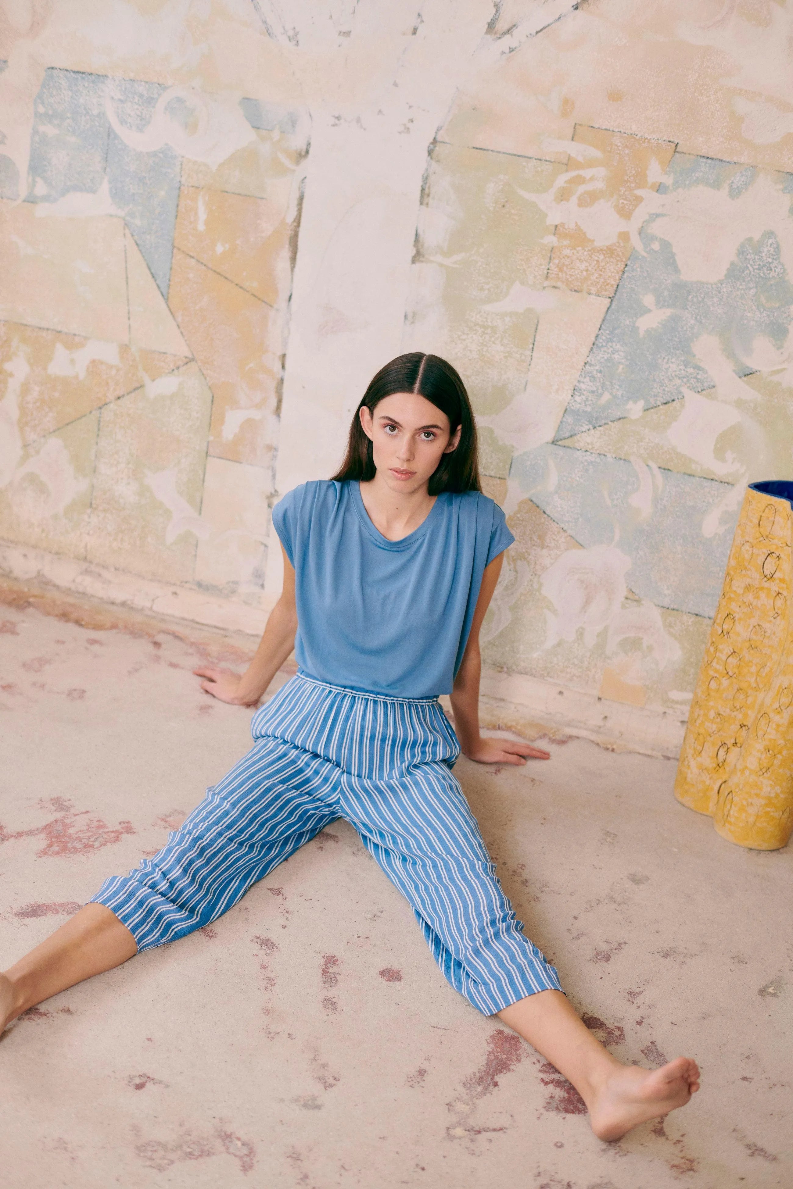 Camiseta Lisken - ECRU