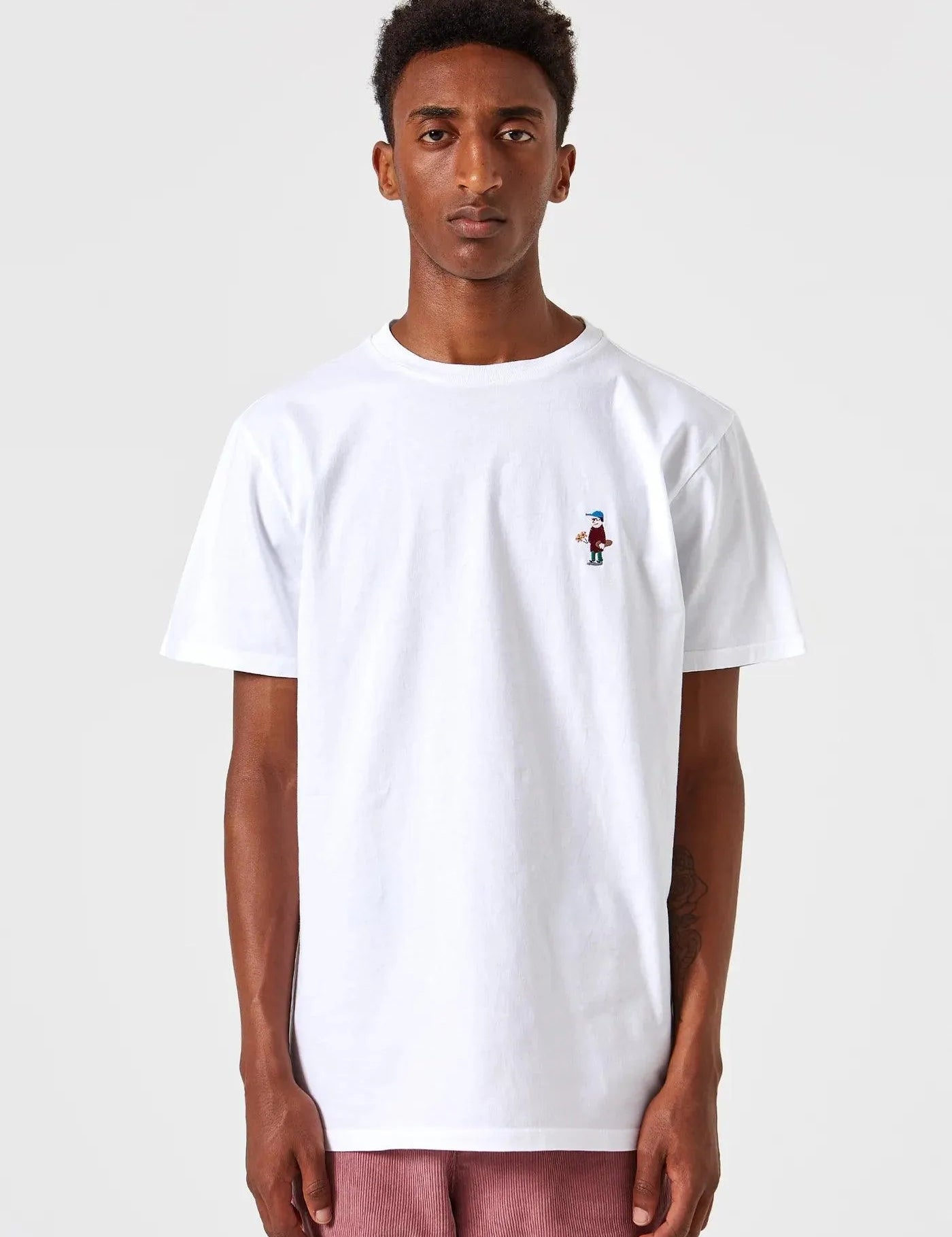 Camiseta Little Ted Embroidered - ECRU