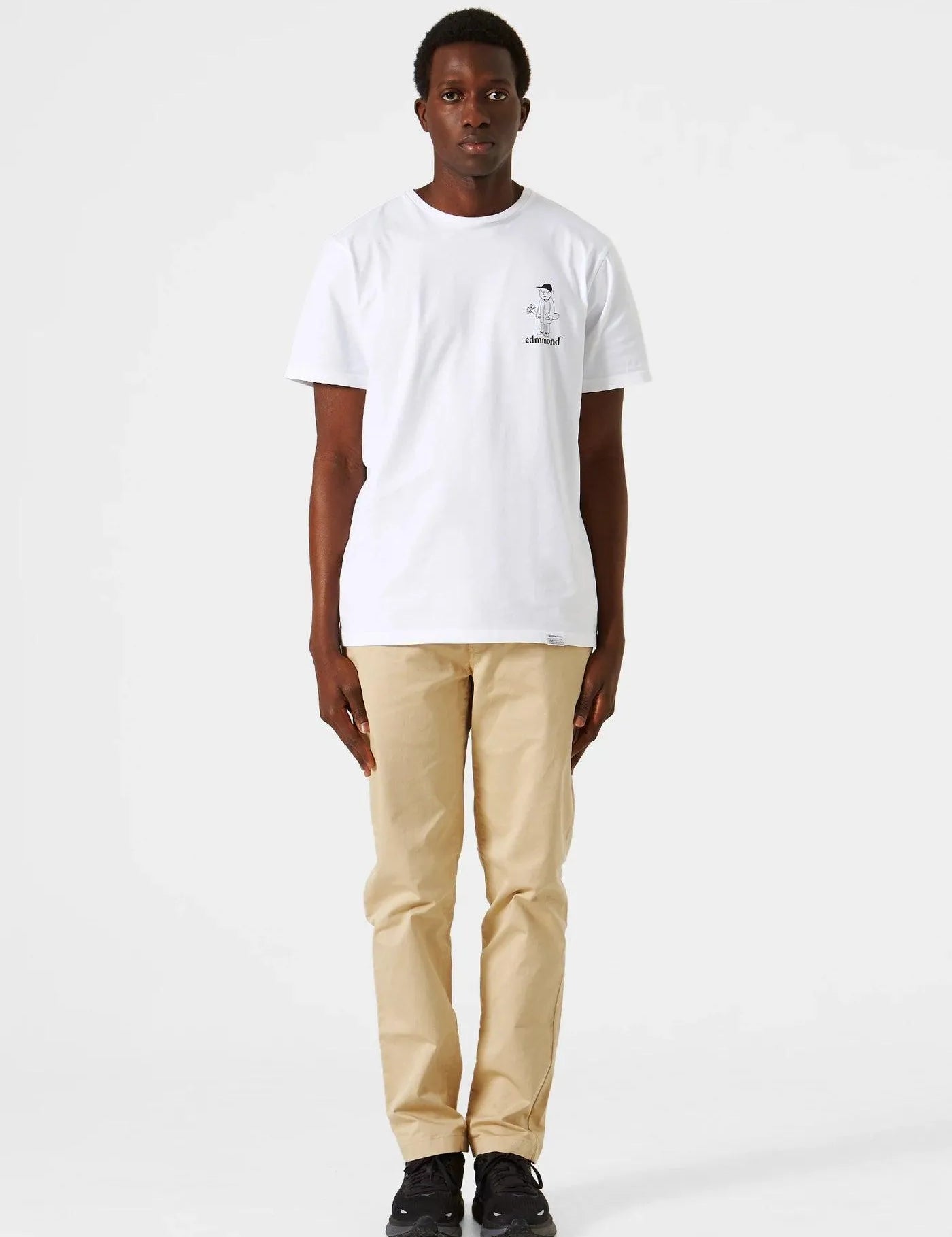 Camiseta Little Ted Plain White - ECRU