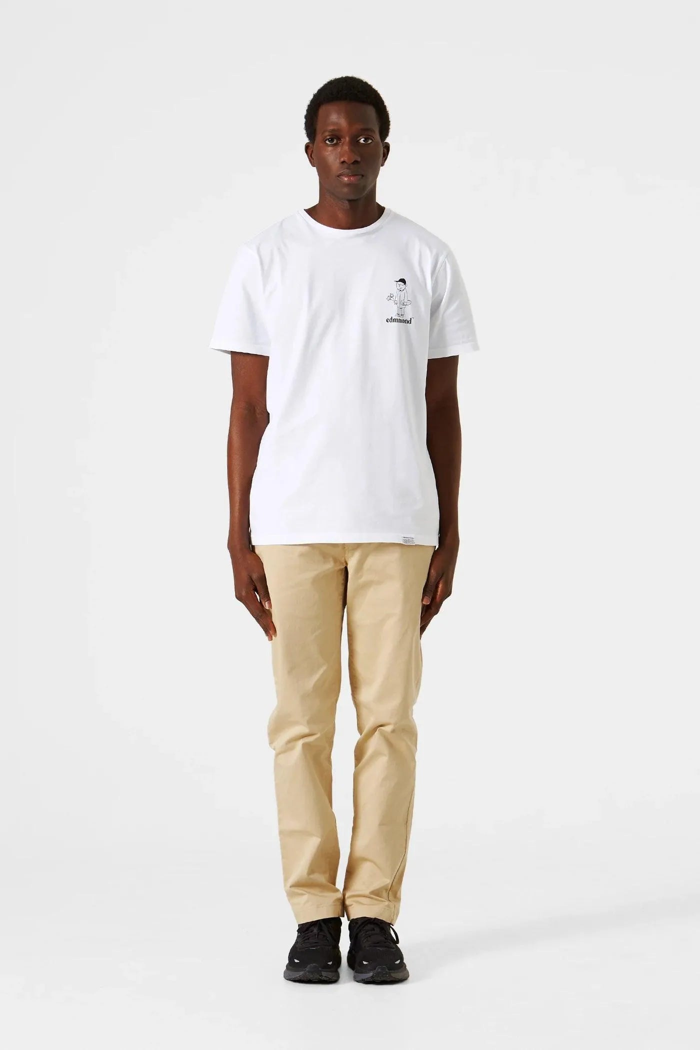 Camiseta Little Ted Plain White - ECRU