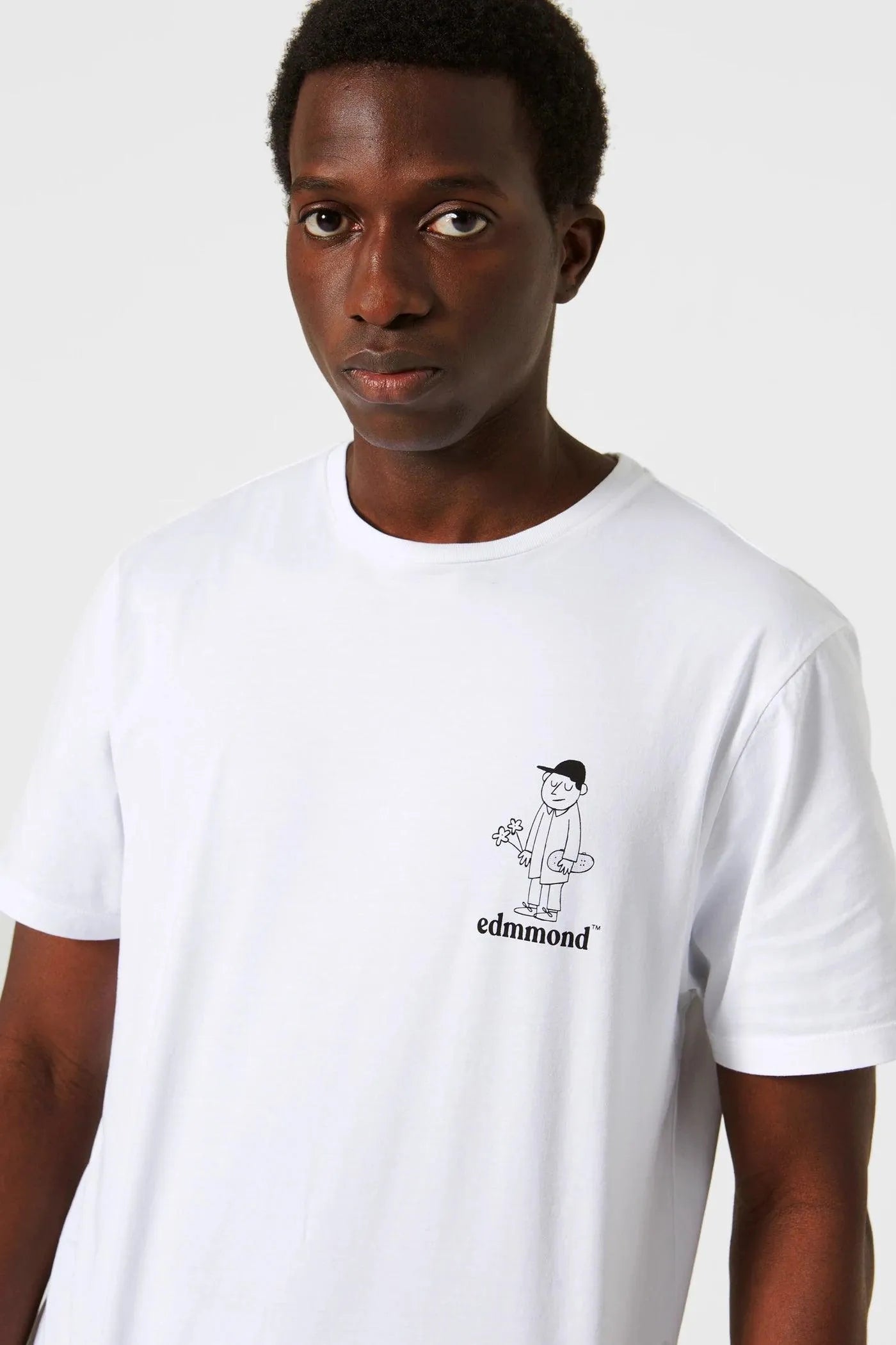 Camiseta Little Ted Plain White - ECRU