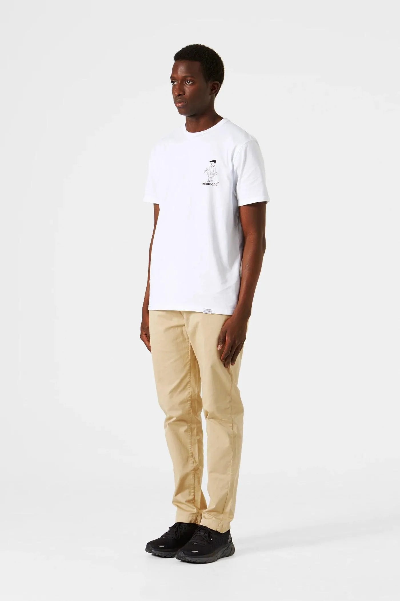 Camiseta Little Ted Plain White - ECRU