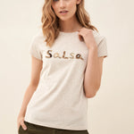 Camiseta Logo - ECRU