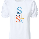 Camiseta Logo - ECRU