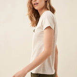 Camiseta Logo - ECRU