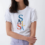 Camiseta Logo - ECRU