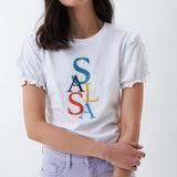 Camiseta Logo - ECRU