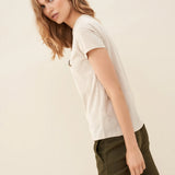 Camiseta Logo - ECRU