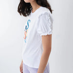 Camiseta Logo - ECRU