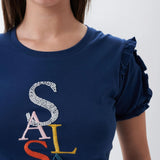 Camiseta Logo - ECRU