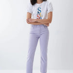 Camiseta Logo - ECRU