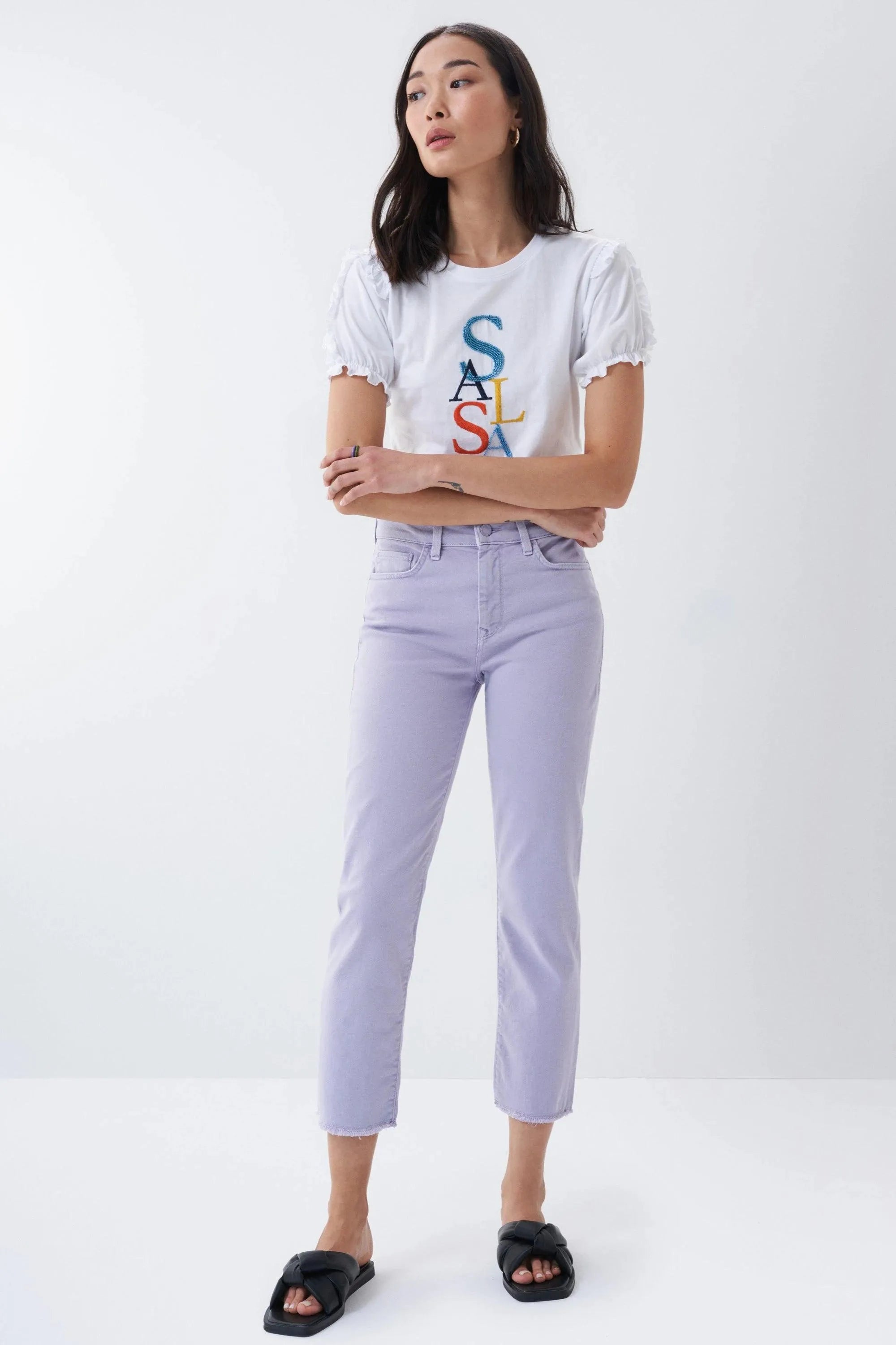 Camiseta Logo - ECRU