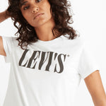 Camiseta Logo Serif - ECRU