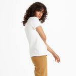 Camiseta Logo Serif - ECRU