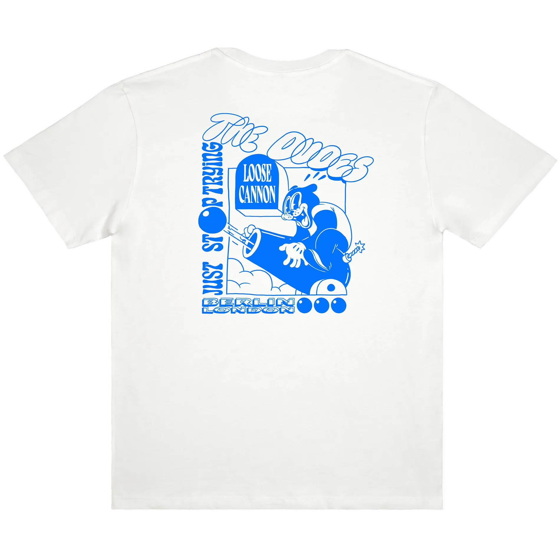 Camiseta Loose Cannons - ECRU