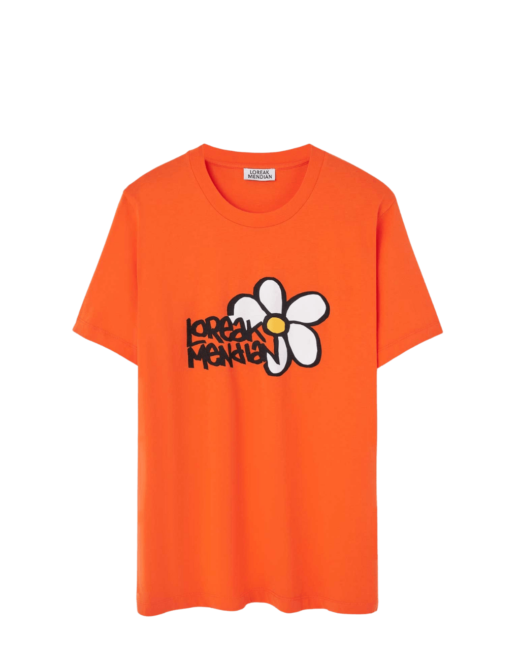 Camiseta Loreak Mendian Margarita M Orange - ECRU