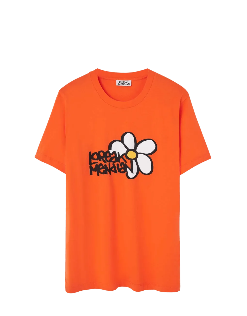 Camiseta Loreak Mendian Margarita M Orange - ECRU