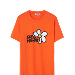 Camiseta Loreak Mendian Margarita M Orange - ECRU