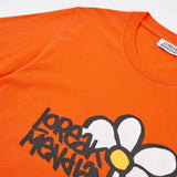 Camiseta Loreak Mendian Margarita M Orange - ECRU