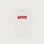 Camiseta Love - ECRU