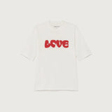 Camiseta Love - ECRU