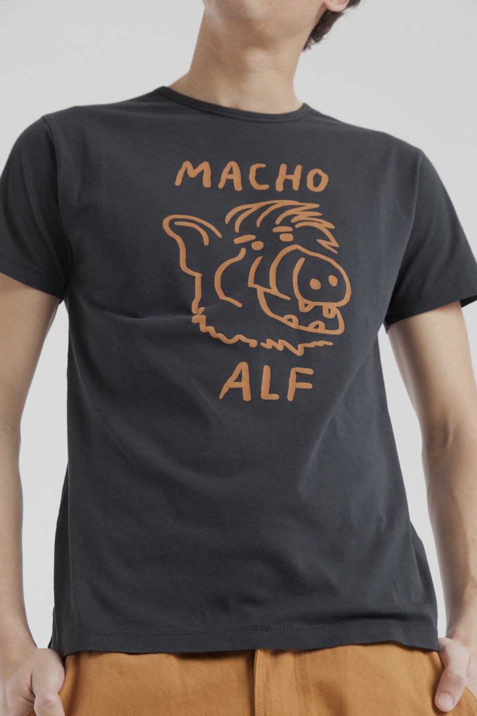 Camiseta Macho Alf - Mandanga - ECRU