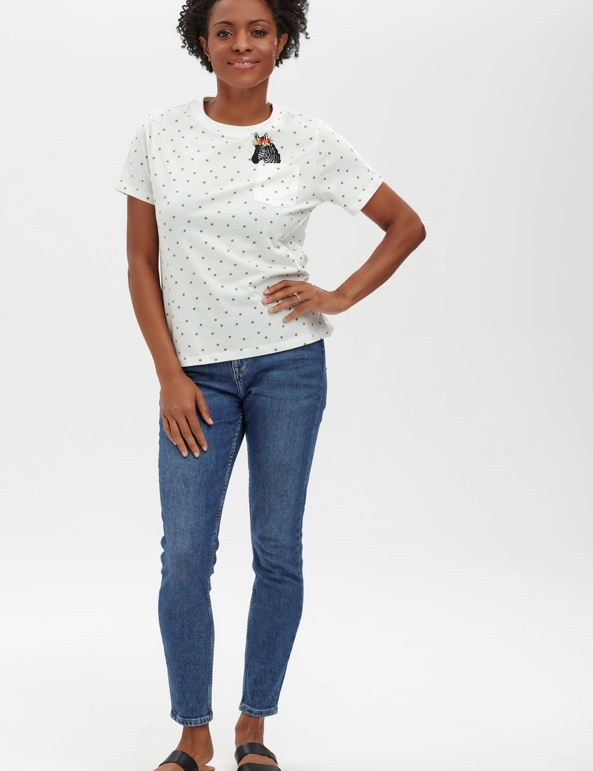 Camiseta Maggie - ECRU