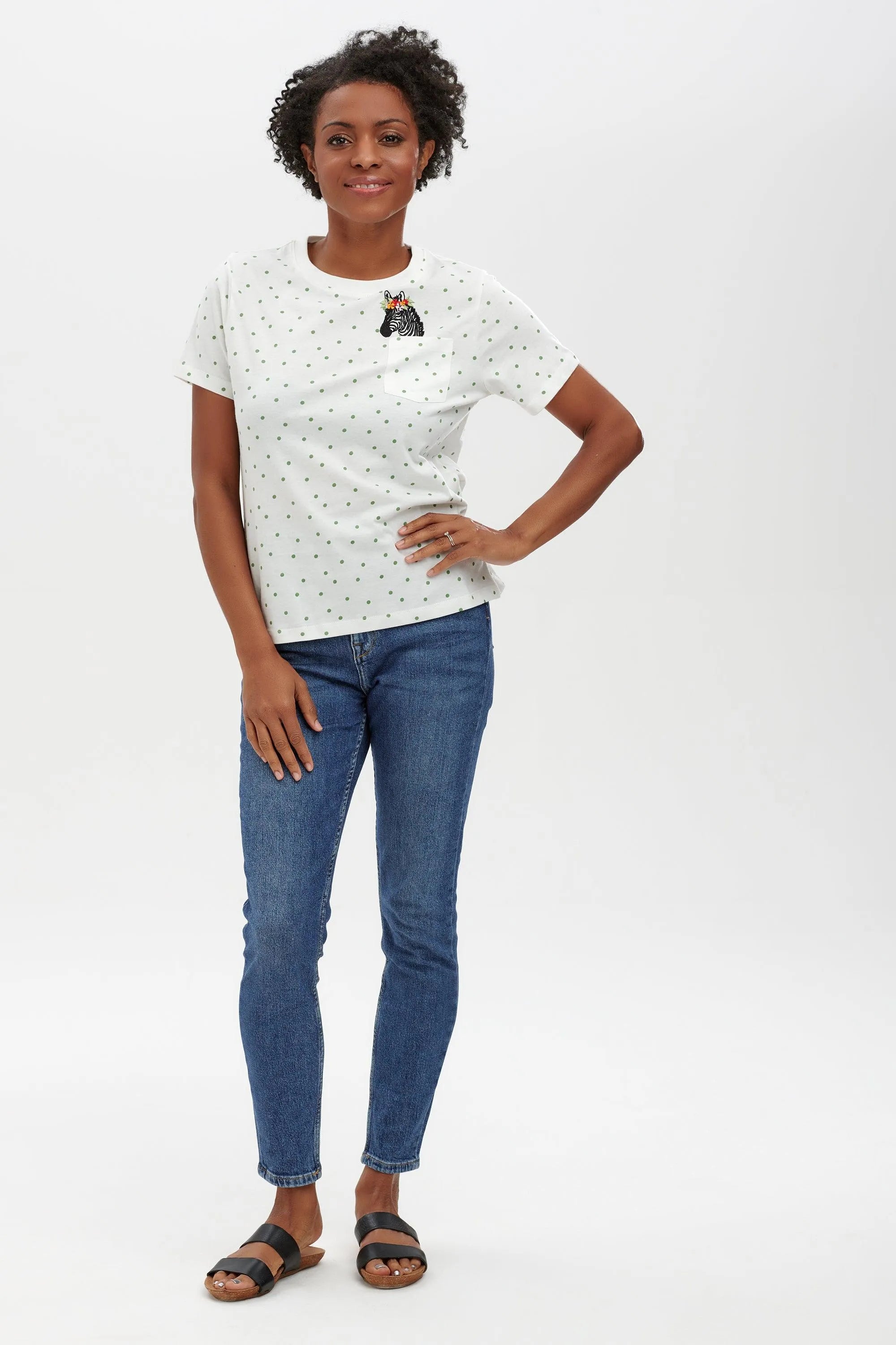 Camiseta Maggie - ECRU