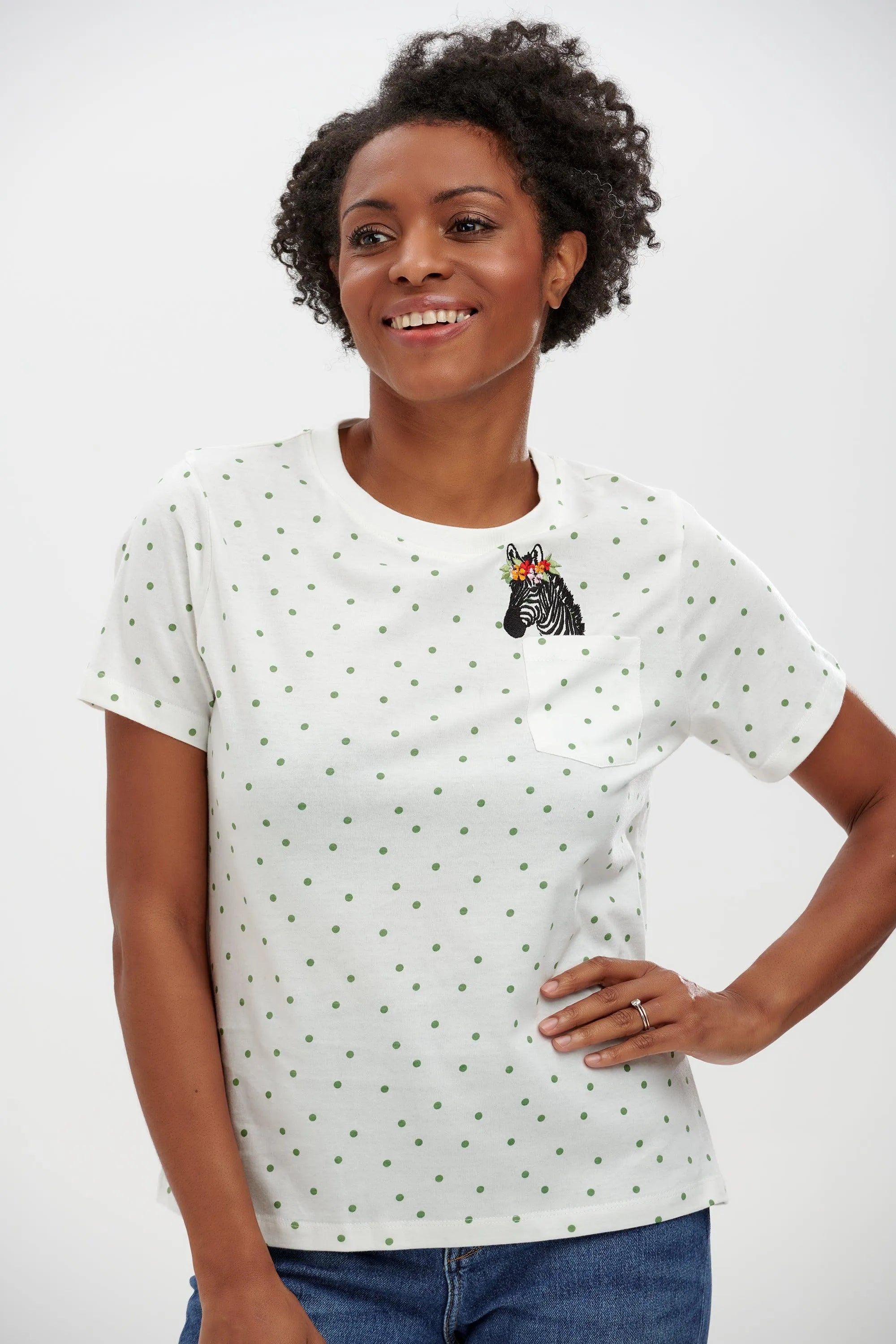 Camiseta Maggie - ECRU