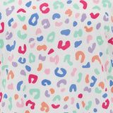 Camiseta Maggie Multi Pastel Leopard - ECRU