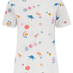 Camiseta Maggie Off-White Outerspace - ECRU