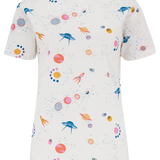 Camiseta Maggie Off-White Outerspace - ECRU