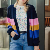 Camiseta Maggie Off-White/Multi Winter Leopard - ECRU