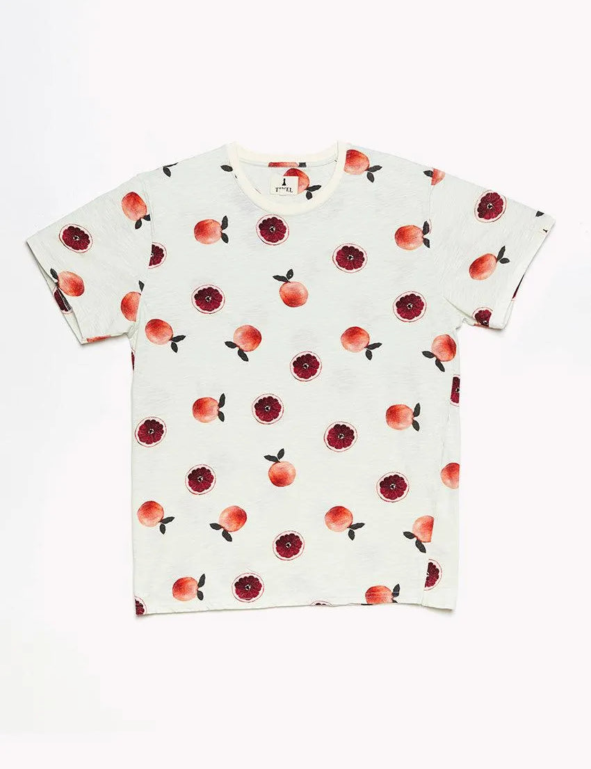 Camiseta Mandarin - ECRU