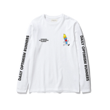 Camiseta Manga Larga Daily Optimism - ECRU