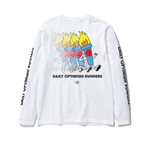 Camiseta Manga Larga Daily Optimism - ECRU