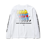Camiseta Manga Larga Daily Optimism - ECRU
