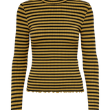 Camiseta Manga Larga Fransiska Dried Tobacco - ECRU