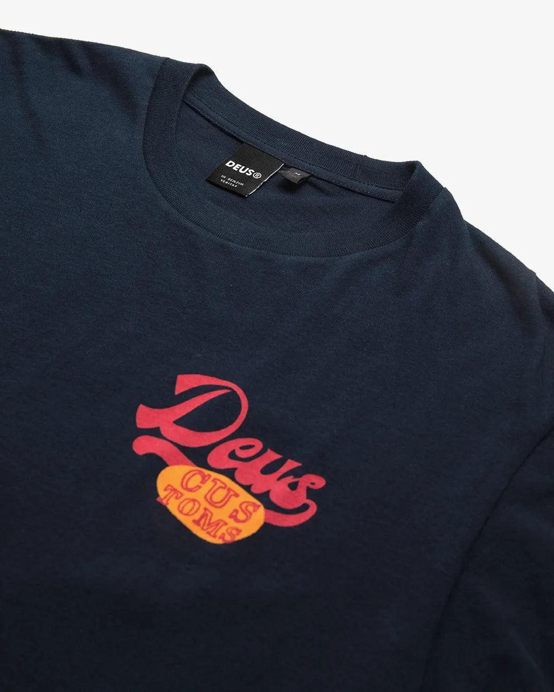 Camiseta Manga larga Marigold Navy - ECRU