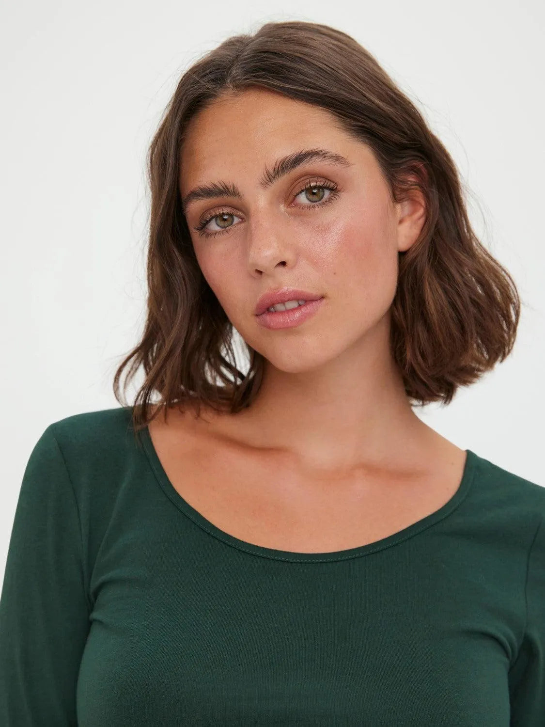 Camiseta Manga Larga Maxi Pine Grove - ECRU