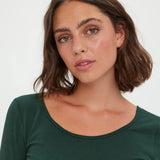 Camiseta Manga Larga Maxi Pine Grove - ECRU