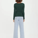 Camiseta Manga Larga Maxi Pine Grove - ECRU